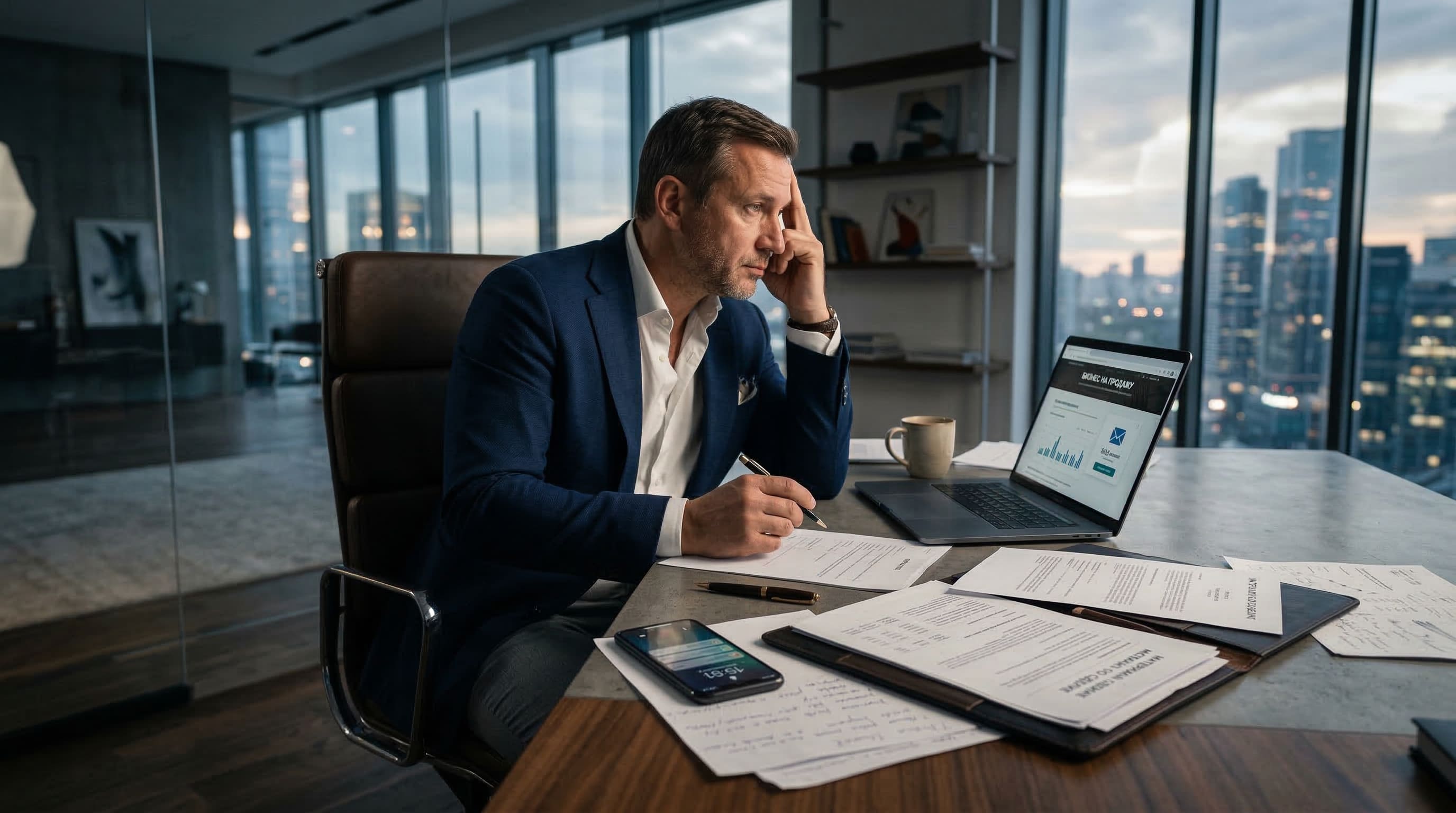 Почему бизнес не продаётся месяцами — и что с этим делать